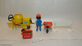 Playmobil 3562 - Bouwvakker met cementmixer, 2ehands