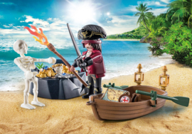 Playmobil 71254 - Starterpack Piraat met roeiboot