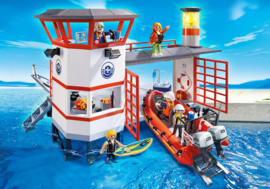 Playmobil 5539 - Kustwachtcentrale met vuurtoren