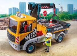 Playmobil 71750 - Vrachtwagen met kraan / Kiepwagen