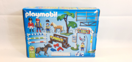 Playmobil 4185 - Paardendressuur, 2ehands set met doos