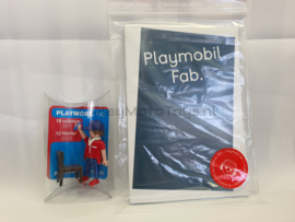 Playmobil 990005 - Playmo Fab figure + catalog, PROMO MISB