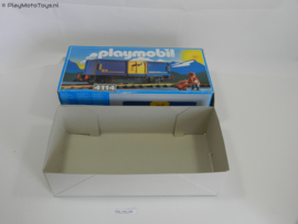 Playmobil 4114 - Open vrachtwagon met doos (gebruikt)