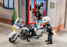 Playmobil 5299 - Meeneem Politiebureau met motor