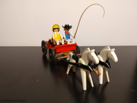 Playmobil 3587 - Western Farm Wagon (Used, complete)