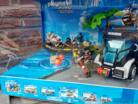 Playmobil SIE - Grote vitrine met licht & draaiplateau (sets 9360, 9362 & 9365)