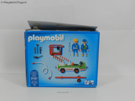 Playmobil 3197 - Vliegveld servicewagen, 2ehands / KEUZELIJST