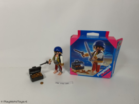 Playmobil 4662 - Eenoog Piraat. 2e hands met doosje