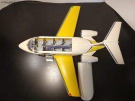 Playmobil 3185 - Passagiers vliegtuig, gebruikt