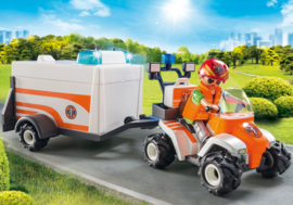 Playmobil 70053 - Eerste hulp quad met trailer