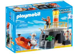 Playmobil 5626 - Vuurtoren met reddingsboot