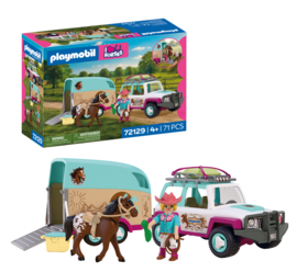 Playmobil 72129 - Terreinwagen met paardentrailer
