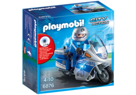 Playmobil 6876 - Polizeimotor met LED-licht