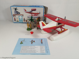 Playmobil 3866 - Avonturen watervliegtuig, 2ehands met doos