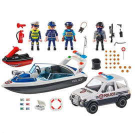Playmobil 71570 - Politieachtervolging op het water