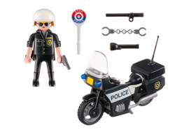 Playmobil 5648 - Meeneemkoffer Politiemotor