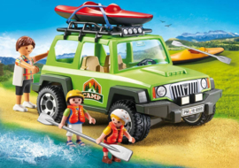 Playmobil 9154 - Familieterreinwagen met kajaks