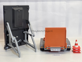 Playmobil 4049 - Pijlwagen met licht, gebruikt.