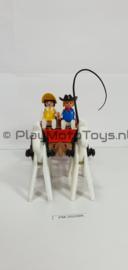 Playmobil 3587 - Western Farm Wagon, gebruikt met doos