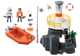 Playmobil 5626 - Vuurtoren met reddingsboot