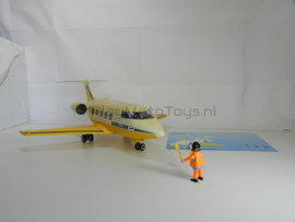 Playmobil 3185 - Passagiers vliegtuig, gebruikt & compleet.