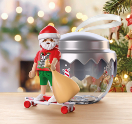 Playmobil 72221- Kerstbal: Longboarder