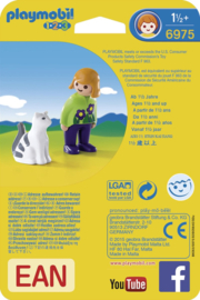 1.2.3. Playmobil 6975 - Verzorgster met kat