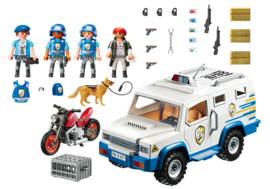 Playmobil 9371 - Geldtransport set MISB