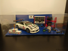 Playmobil 9225 - Porsche 911 GT3 Cup, WINKEL- / SHOP Vitrine