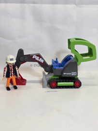 Playmobil 3279 - Mini graafmachine, 2ehands