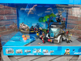 Playmobil SIE - Grote vitrine met licht & draaiplateau (sets 9360, 9362 & 9365)