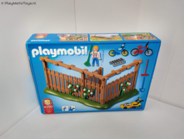 Playmobil 4280 - Tuinschutting met fietsenstalling