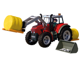 Playmobil 72305 - Grote tractor met hooibalen