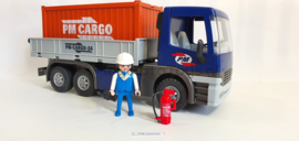 Playmobil 5255 - Cargo truck met container, 2ehands