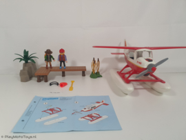 Playmobil 3866 - Avonturen watervliegtuig, 2ehands met doos