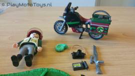 Playmobil 5237 - Wetenschapper met motor,  2ehands