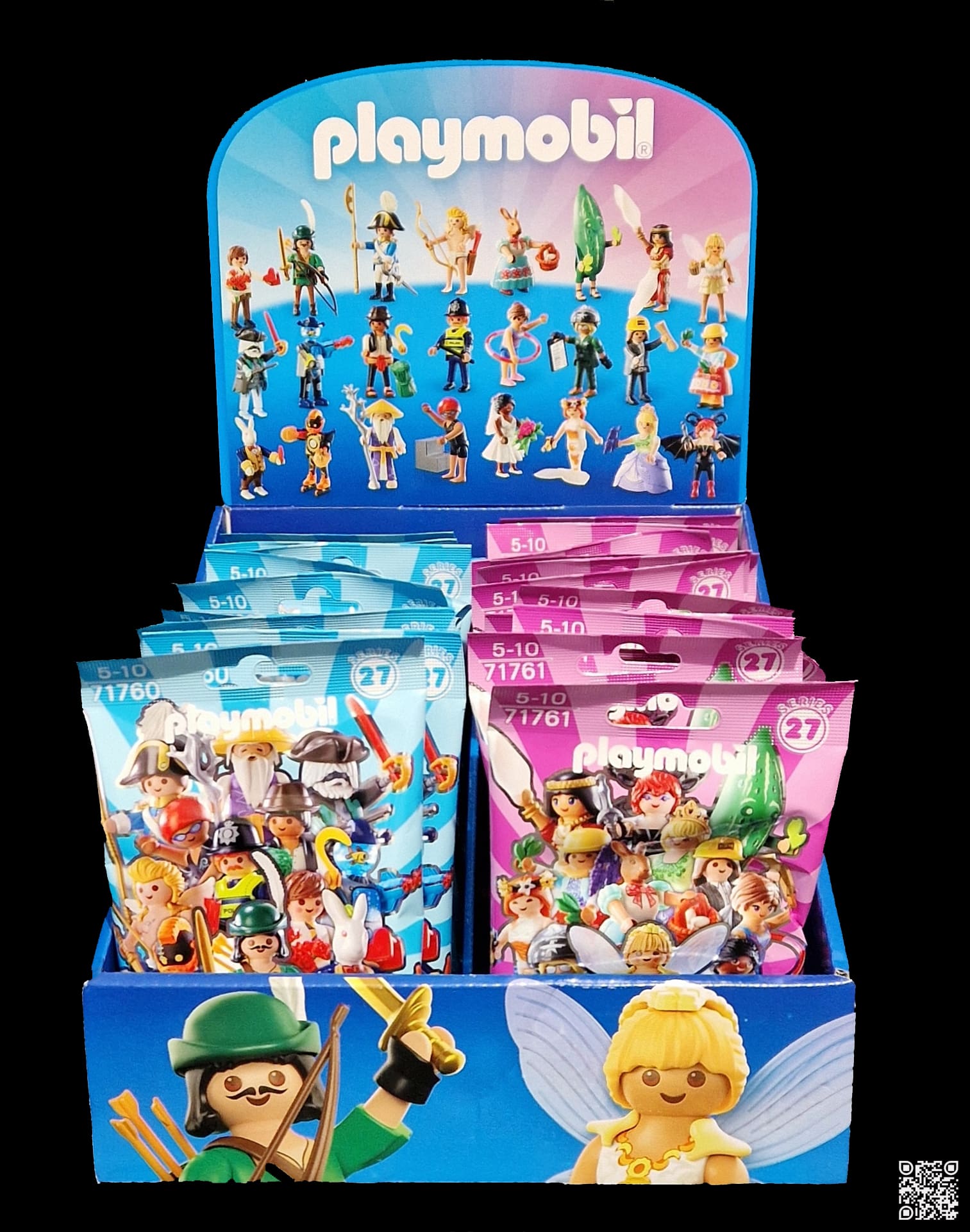 Playmobil 71760+71761 - Figures Series 27 Display (24 delig)