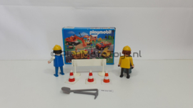 Playmobil 3368x - Wegwerkers met gereedschappen set, 2ehands