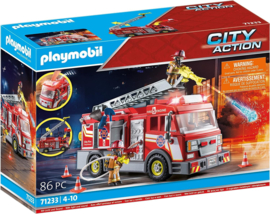 Playmobil 71233 - Fire Truck met licht en geluid