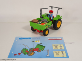 Playmobil 3074 - Oogst Tractor, gebruikt