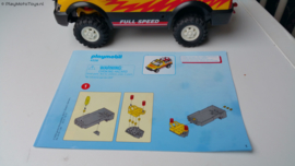 Playmobil 4228 - Pickup met quad, 2ehands met doos