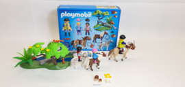 Playmobil 6947 - Ponyrijles, 2ehands met doos