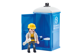 Playmobil 9844 - Mobiel toilet / Dixie