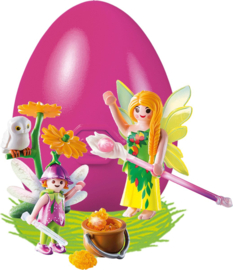 Playmobil 9208 - Feeën met edelsteen roze Paasei