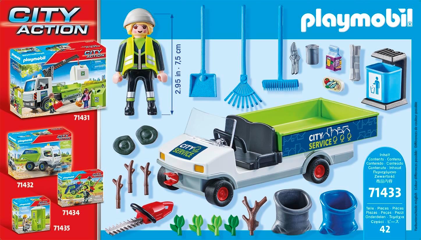 Playmobil 71433 - Stadsreiniging met E-voertuig