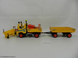 Playmobil 3454 - Sneeuwploeg  / Truck met aanhanger met handleiding, 2ehands (C)