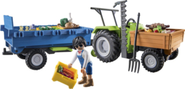 Playmobil 71249 - Tractor met aanhanger