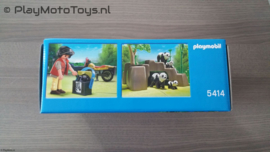 Playmobil 5414 - Pandaonderzoeker in het bamboebos