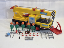 Playmobil 3527 - Telekraan / Mobiele kraan, v1 uit 1982, 2ehands