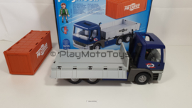 Playmobil 5255 - Cargo truck met container, 2ehands met doos